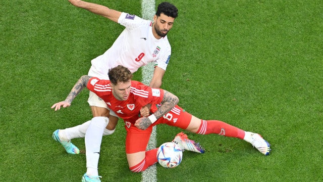 ‘Dragão vermelho na jaula’: Irã bate o País de Gales por 2 a 0