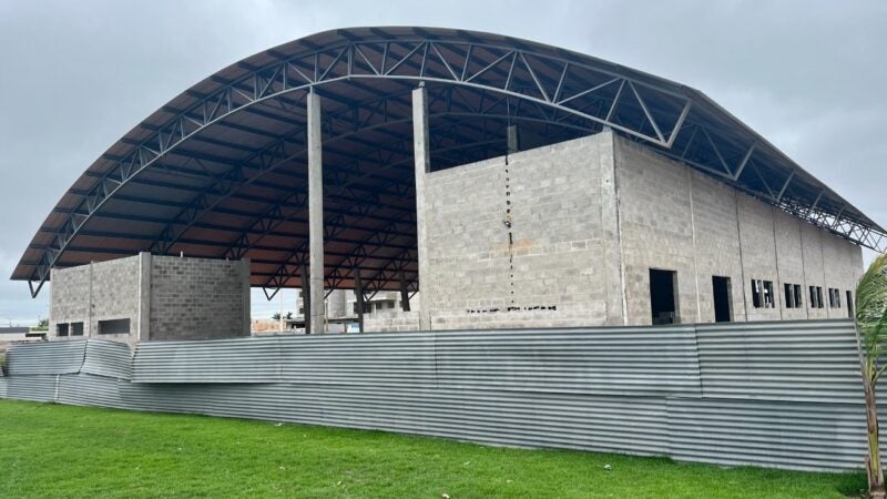 Empresa conclui 60% da construção do Mercado do Produtor em Lucas