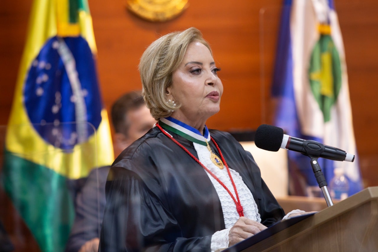 Clarice Claudino assume a presidência do Tribunal de Justiça de Mato Grosso