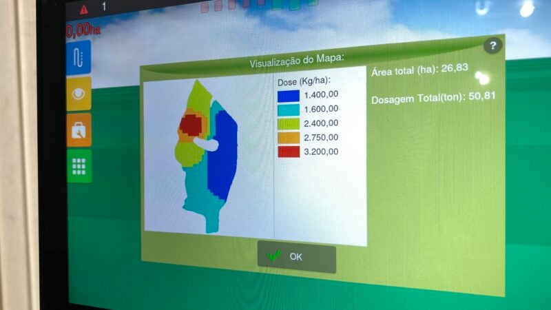 Aplicação de insumos em taxa variável proporciona mais sustentabilidade