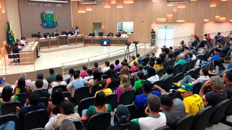Votação do projeto que proíbe vendas e estoque de fogos de artifícios em Sinop fica para 2023