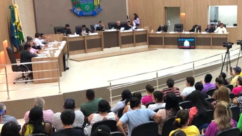 Sinop: com repercussão negativa vereadores não votam reajuste de 6,4% nos próprios salários