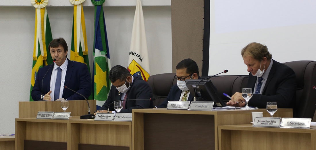 Salários de vereadores em Sinop devem aumentar 6,4% e vai a R$ 12 mil; verba indenizatória será maior