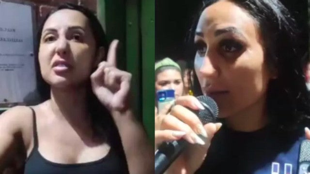 Irmãs de Deolane viram a noite próximas à sede de “A Fazenda”