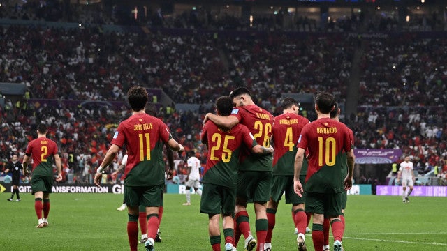 Portugal vence Suíça por 6 a 1 e enfrentará Marrocos na Copa