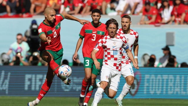 Marrocos e Croácia disputam 3ª posição da Copa do Catar