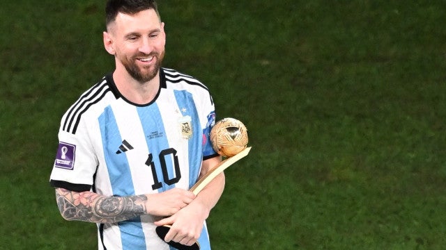 Messi é eleito o melhor jogador da Copa no Qatar