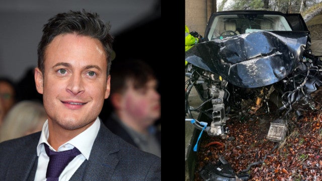 Ator Gary Lucy sofre violento acidente de automóvel