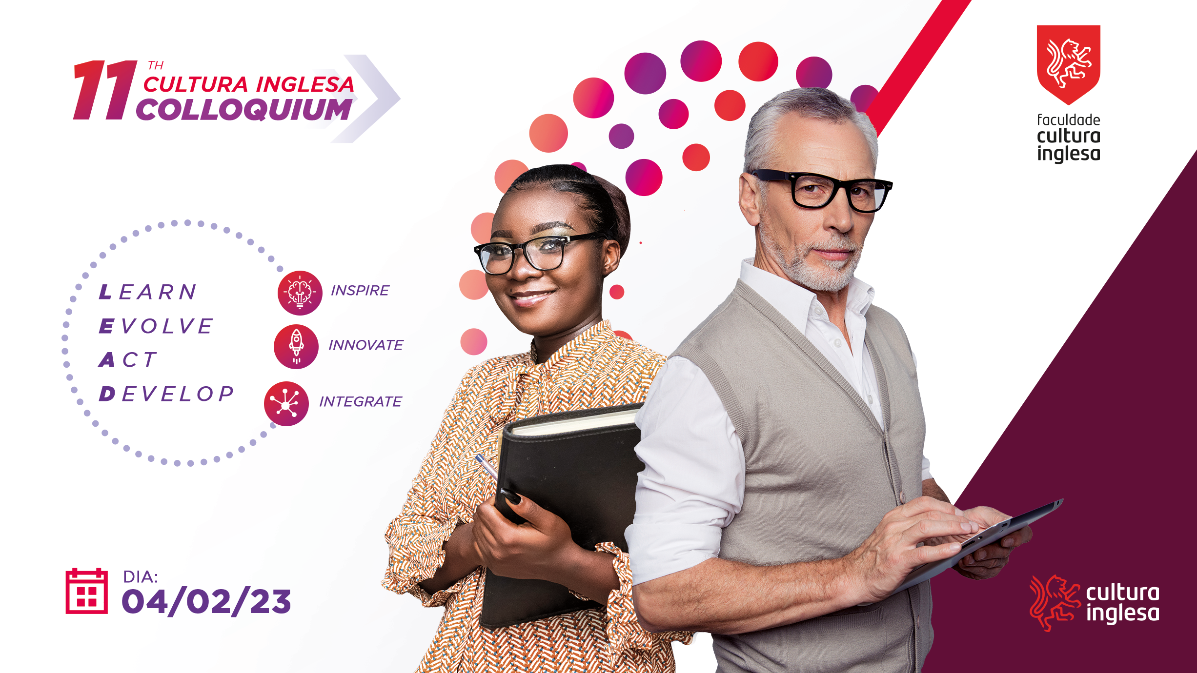 Faculdade Cultura Inglesa oferece capacitação gratuita para professores de inglês em evento online no dia 04