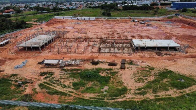 Obras dos 4 novos Hospitais Regionais estão dentro do cronograma