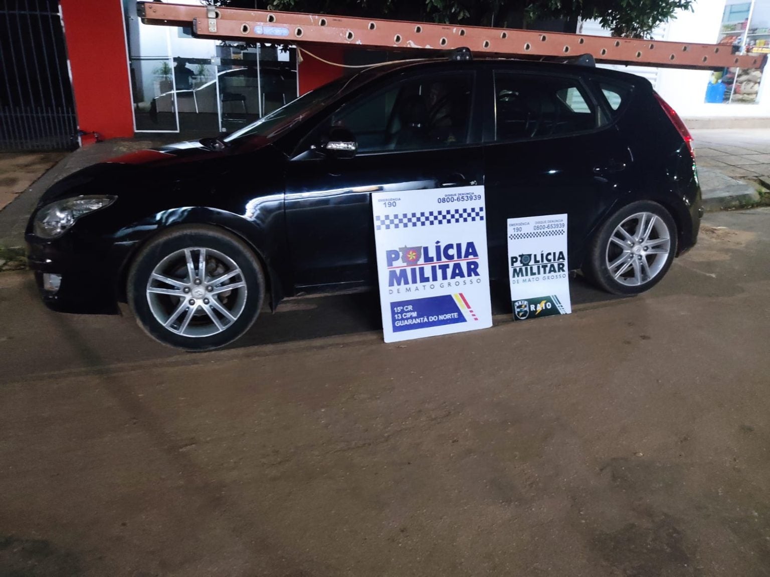 Em Guarantã do Norte homem é preso furtando fios