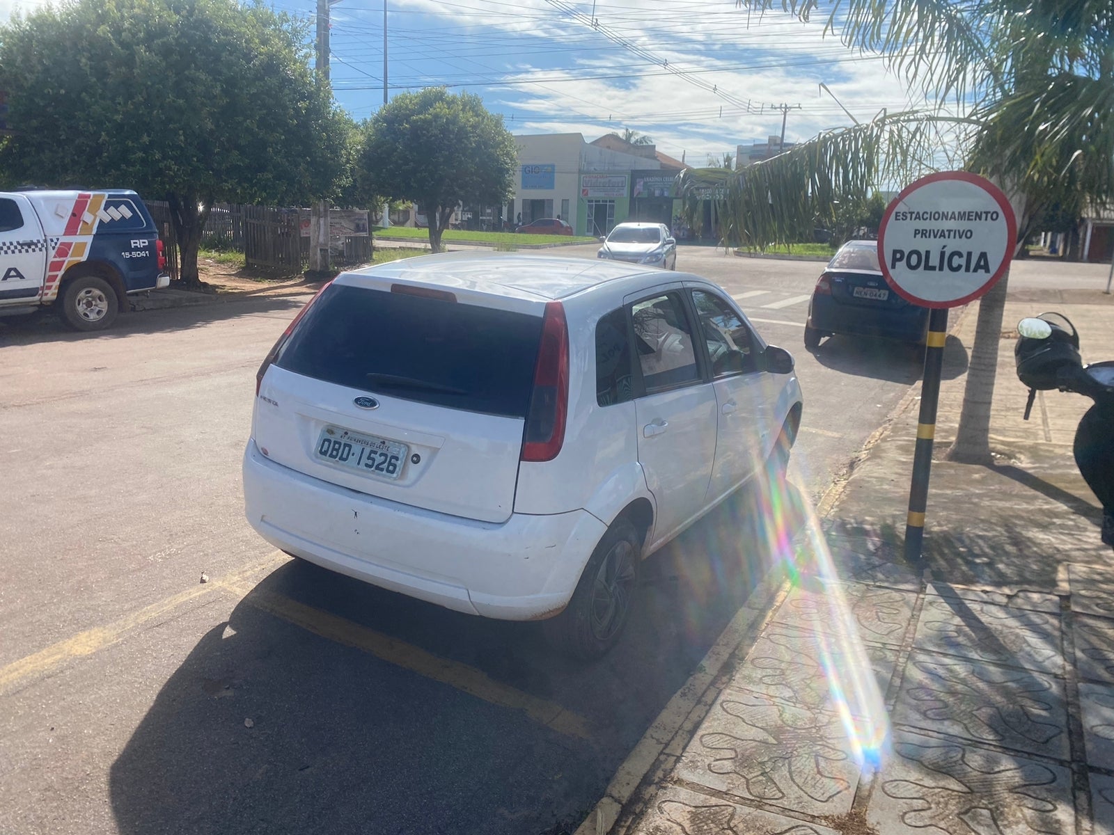 Policia Militar de Guarantã do Norte fez a prisão de homem por ter carro adulterado
