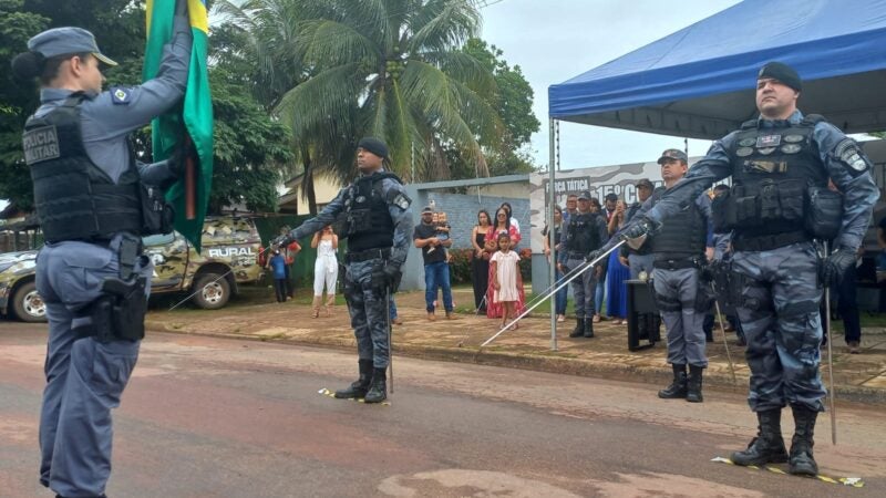 4ª CIA PM da Força Tática de Guarantã do Norte tem novo comandante