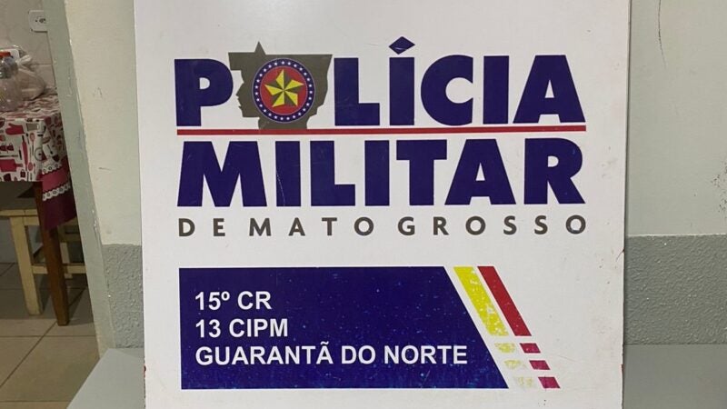 Homem é preso com arma em punho dentro de uma pizzaria em Guarantã do Norte