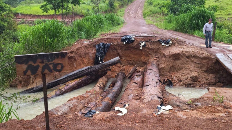 Governo do Estado reconhece situação de emergência de município no Nortão afetado pelas chuvas