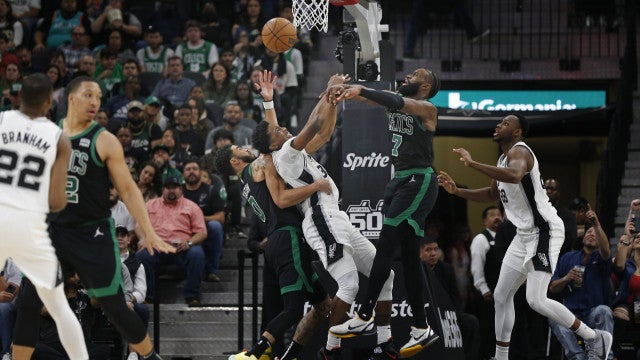 Tatum decide no fim, Celtics batem Spurs e chegam a 6 vitórias em 8 jogos