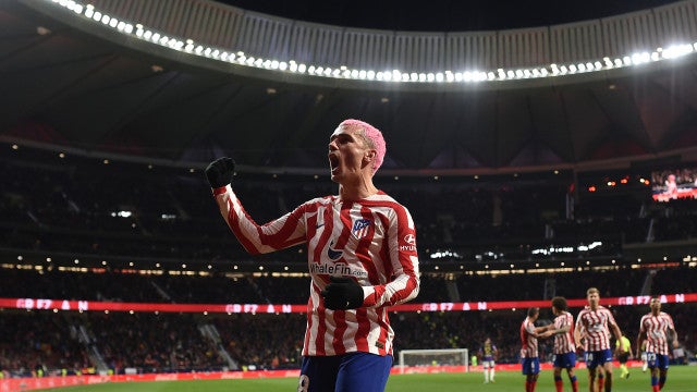 Griezmann dá passe de calcanhar, faz gol e garante vitória do Atlético de Madrid