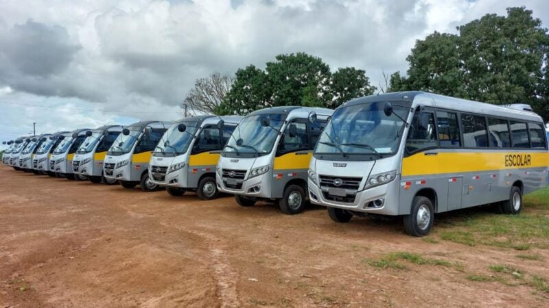 Prefeitura fará entrega de 15 novos ônibus para educação em Sorriso