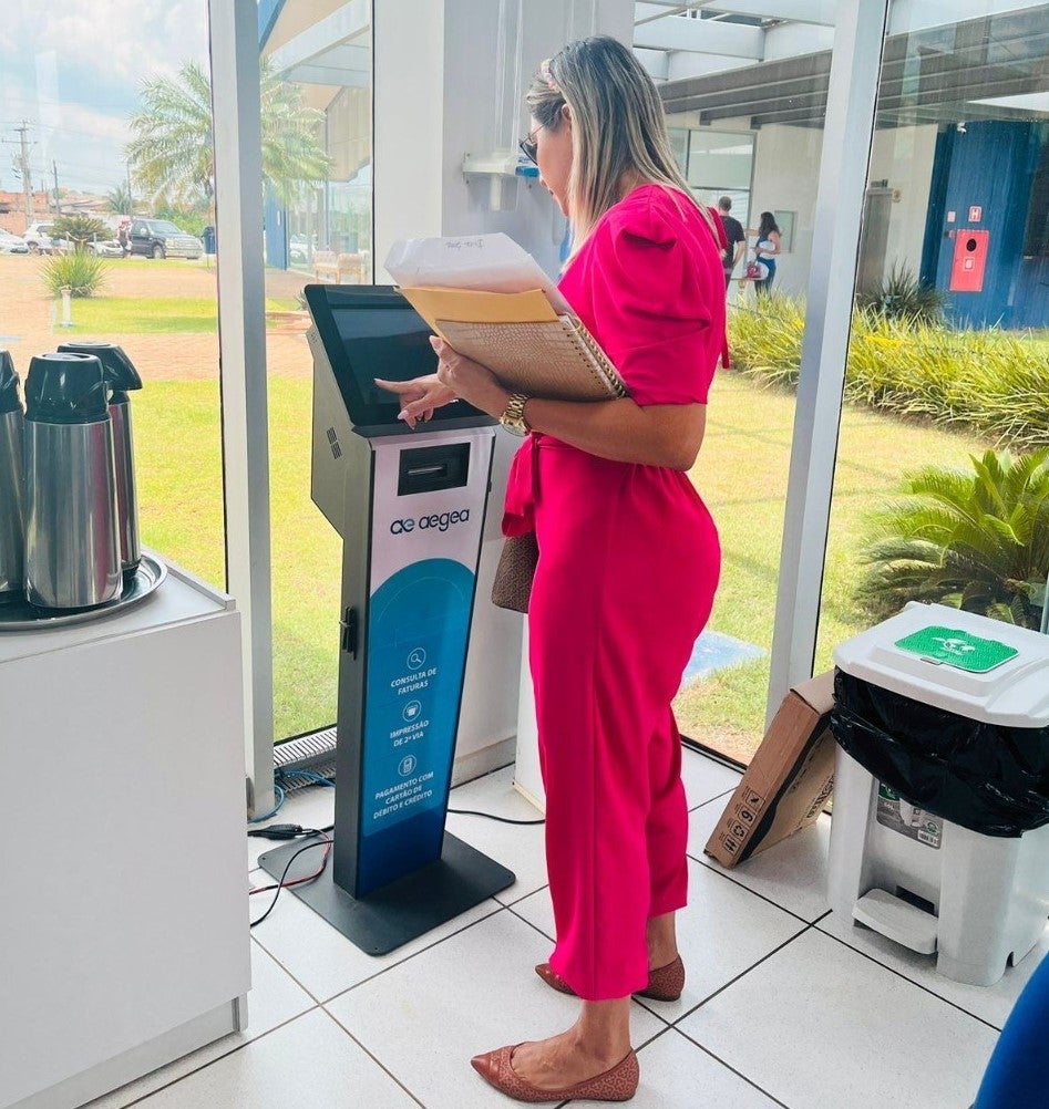 Águas de Sorriso disponibiliza totens de autoatendimento em pontos estratégicos da cidade