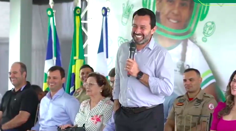 Prefeito inaugura uma das maiores escolas em Nova Mutum onde foram investidos R$ 4,6 milhões