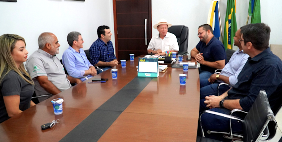 Diretores da CDL se reúnem com prefeito e debatem novo terminal no aeroporto de Sinop