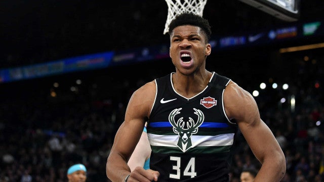 Antetokounmpo se machuca, mas Milwaukee Bucks vence a 12ª seguida na NBA
