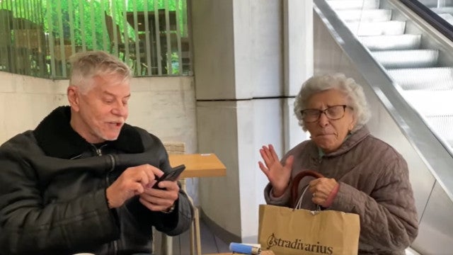 Viral. Miguel Falabella emociona idosa portuguesa enquanto lê poema