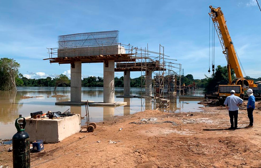 Governo do Estado define construção de 123 pontes de concreto