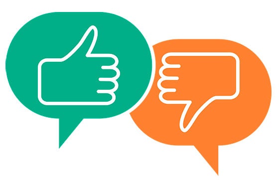 Resultados positivos e negativos