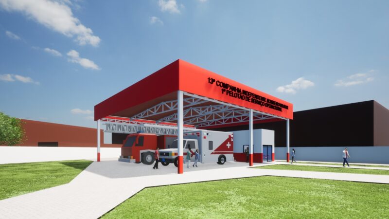 Prefeitura licita construção do Corpo de Bombeiros em Lucas