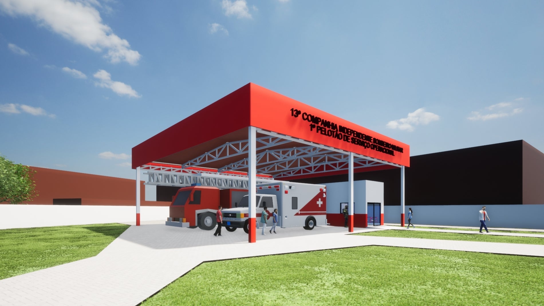 Prefeitura licita construção do Corpo de Bombeiros em Lucas