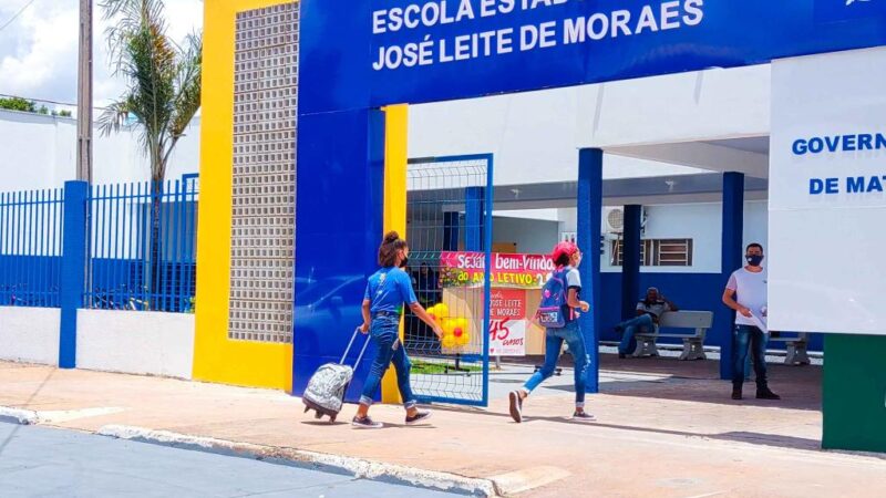 Aulas nas escolas da rede estadual em Mato Grosso começam na segunda