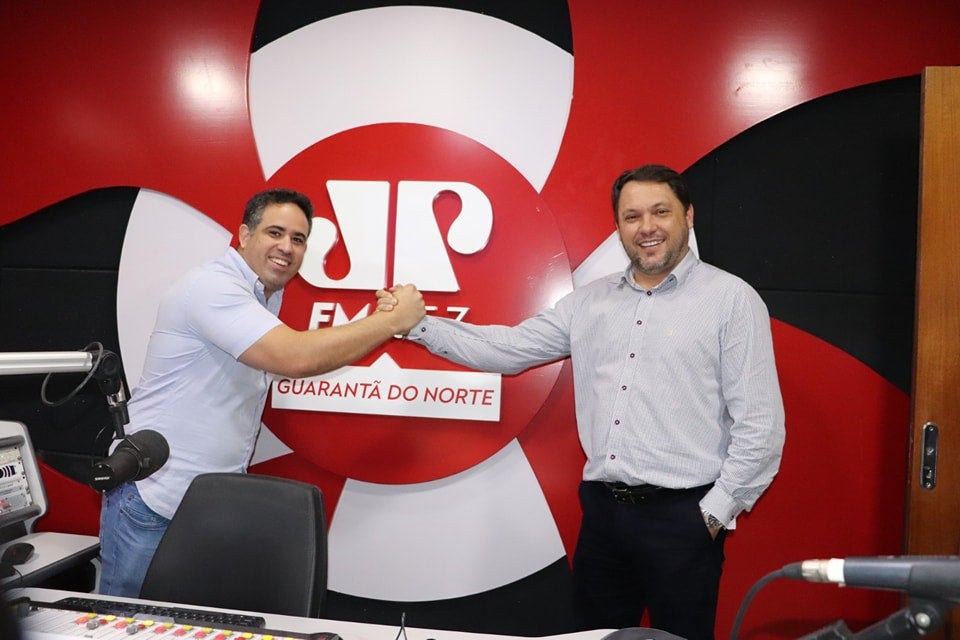 Presidente Valcimar participa de Inauguração da Radio Jovem Pan e destaca pioneirismo e empreendedorismo do grupo Osvaldo Sobrinho