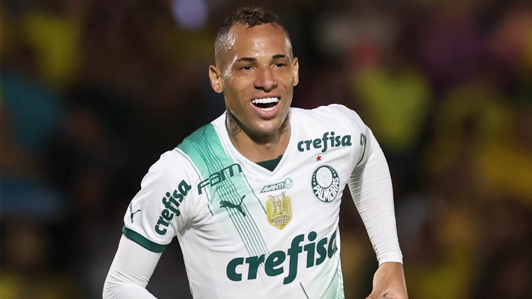 Em maior série invicta da carreira, Breno Lopes celebra recorde pelo Palmeiras e mira quartas de final do Paulistão