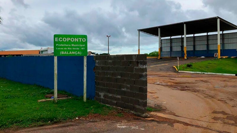 Prefeitura e Saae realizam reformas na estrutura de Ecoponto em Lucas do Rio Verde