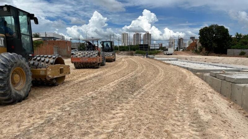 Cuiabá: executados 50% das obras de prolongamento de avenida com acessos a duas importantes vias