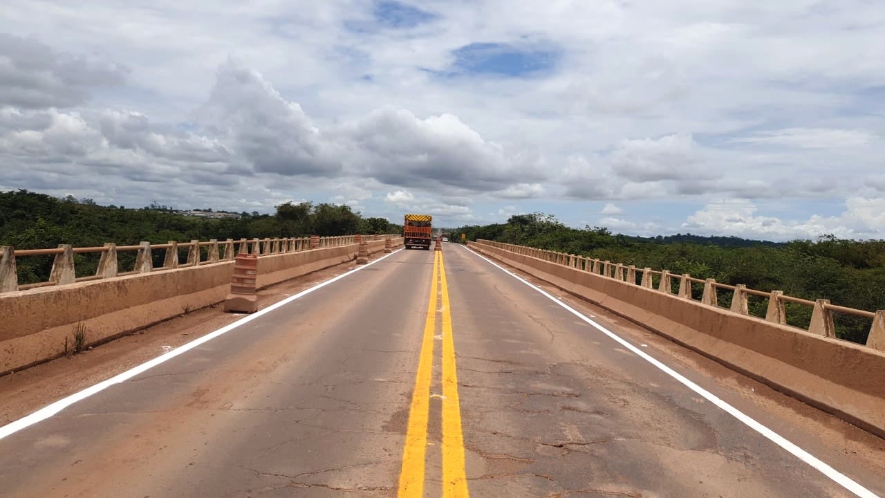 Edro Engenharia, contratada do DNIT, conclui serviços na ponte do Rio Peixoto