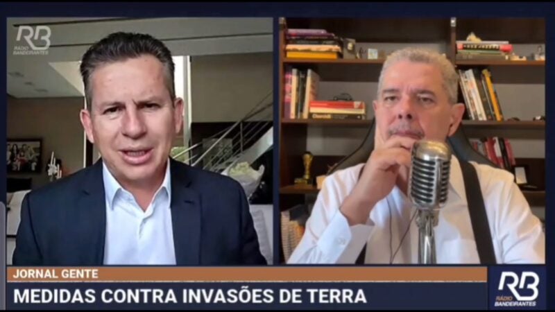Na imprensa nacional, governador destaca trabalho preventivo contra invasões de terra em MT
