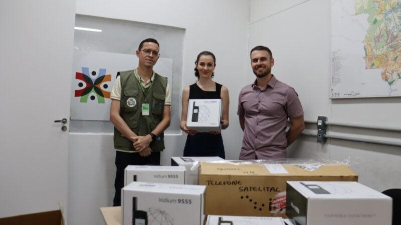 Telefones via satélite adquiridos pelo REM MT trazem segurança e agilidade para fiscais combaterem desmatamento ilegal