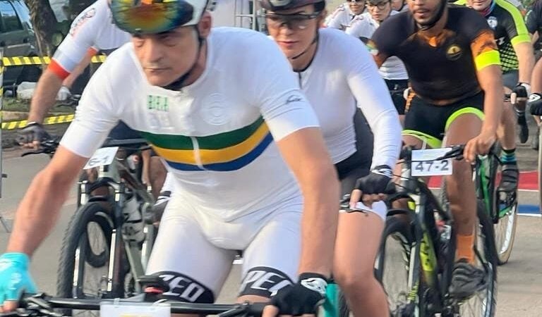 Vereador David Marques representou Guarantã do Norte em prova regional de ciclismo