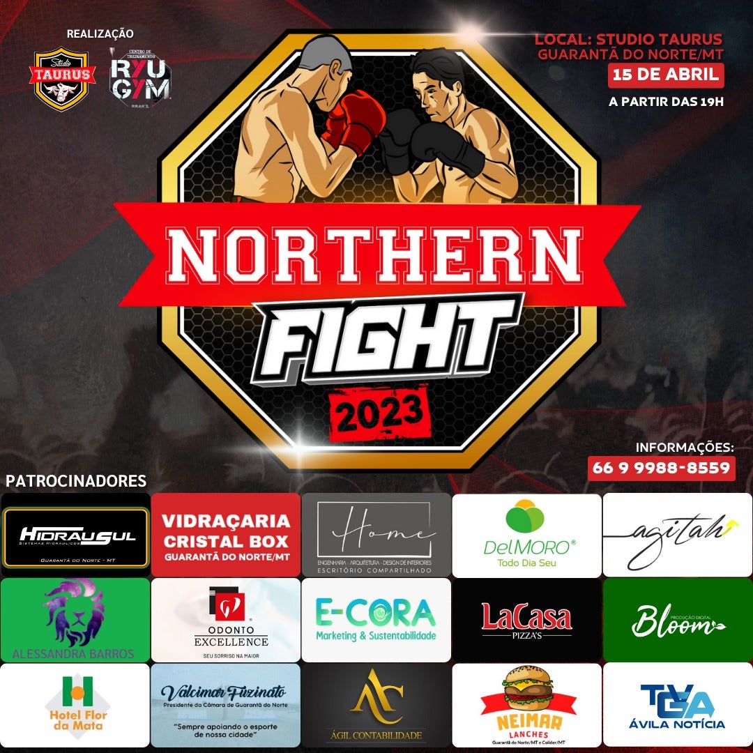 Studio Taurus promove luta nas modalidades de Muay Thay, Boxe e MMA