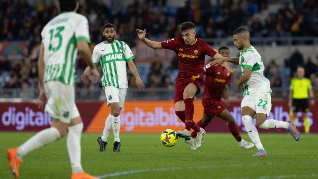 Roma leva 4 gols do Sassuolo e perde chance de assumir a 3ª colocação no Italiano
