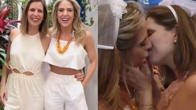 Repórter da Record se casa com produtora da Globo: ‘O amor sempre vence’