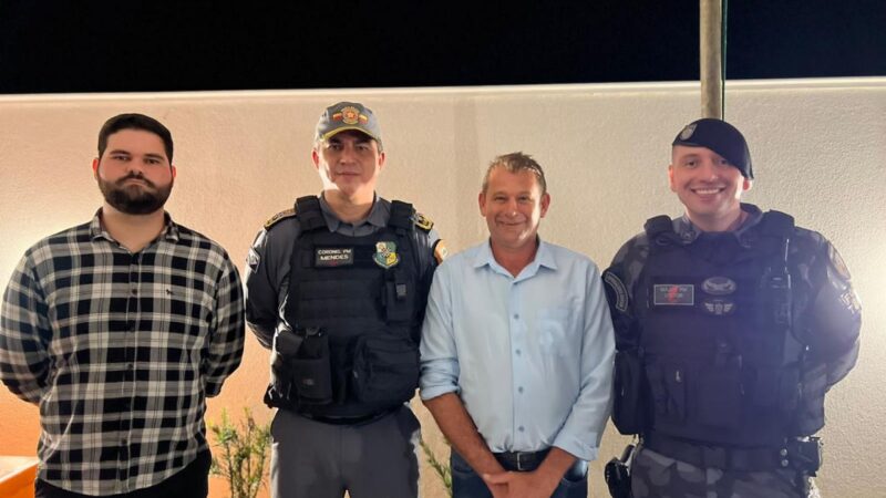 Prefeito interino pede mais efetivo para Polícia Militar em Sorriso