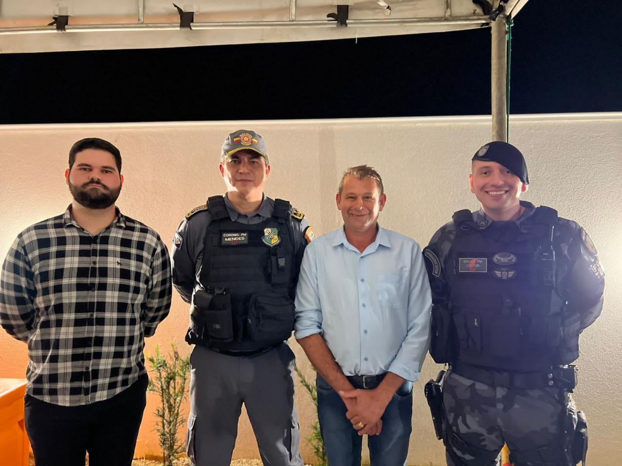 Prefeito interino pede mais efetivo para Polícia Militar em Sorriso