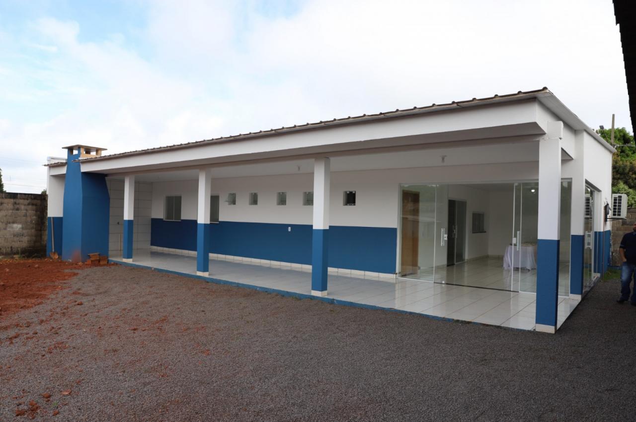 Prefeitura entrega 1ª etapa da reforma do núcleo da PM em distrito de Sorriso