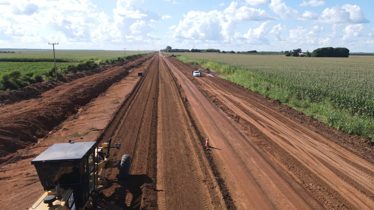 Começam obras de  pavimentação da MT-338 entre Lucas do Rio Verde e Tapurah