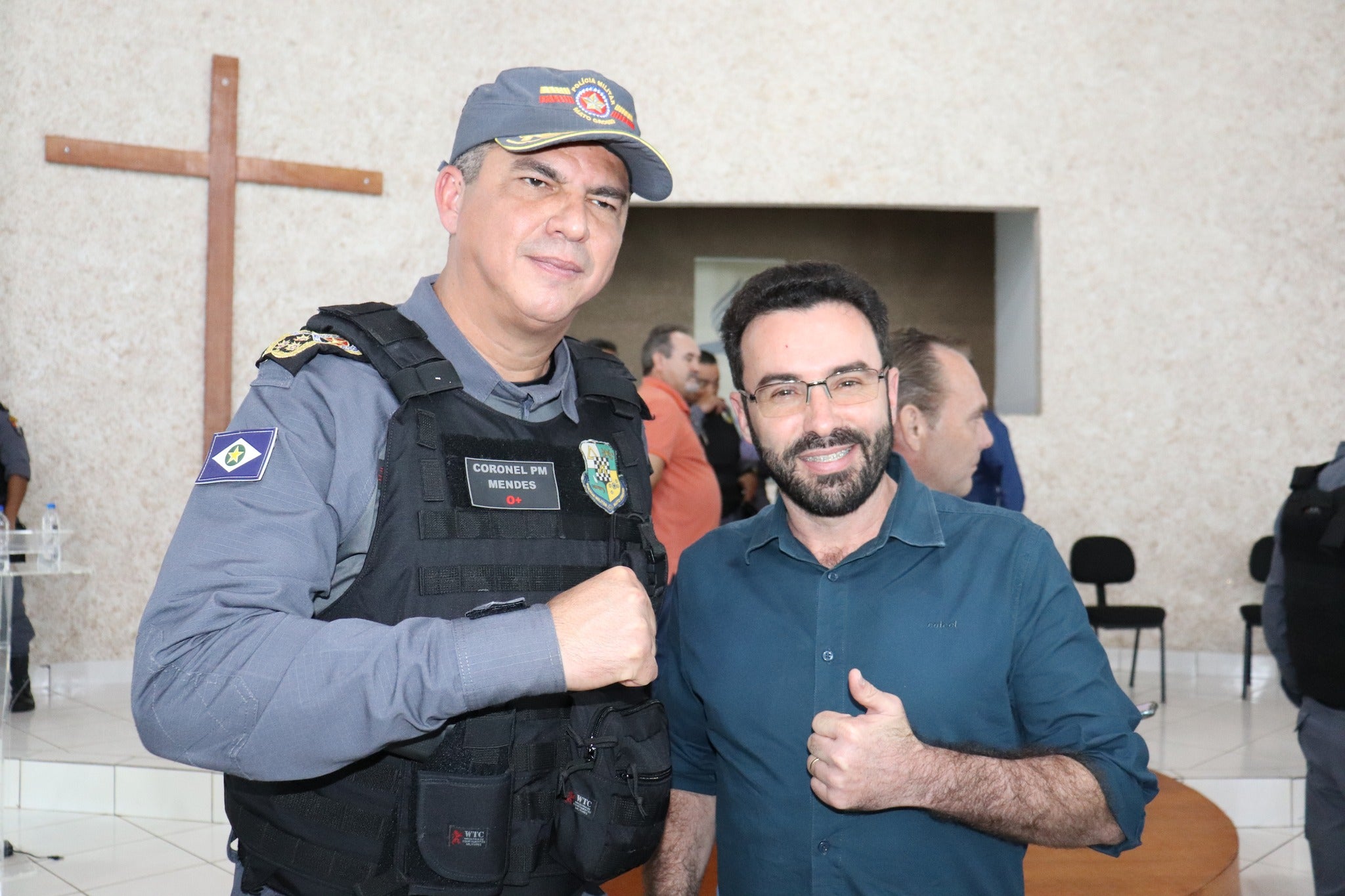 COOGAVEPE participa da solenidade de troca de comando do 15º Comando Regional da Polícia Militar de Mato Grosso