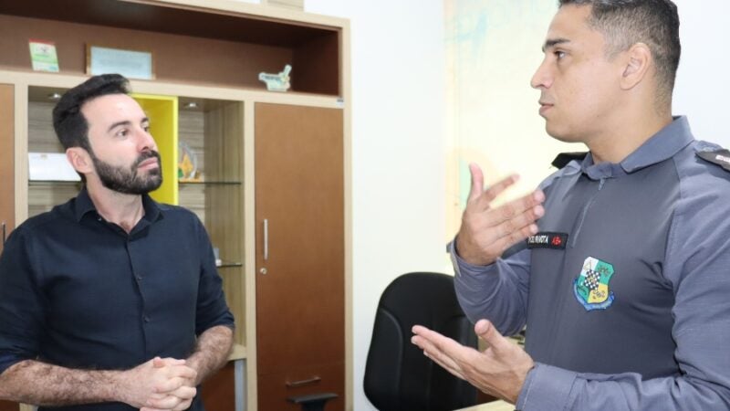 NOVO COMANDANTE DO 15º COMANDO REGIONAL DE POLICIA MILITAR FAZ VISITA A COOGAVEPE