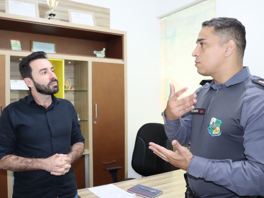 NOVO COMANDANTE DO 15º COMANDO REGIONAL DE POLICIA MILITAR FAZ VISITA A COOGAVEPE
